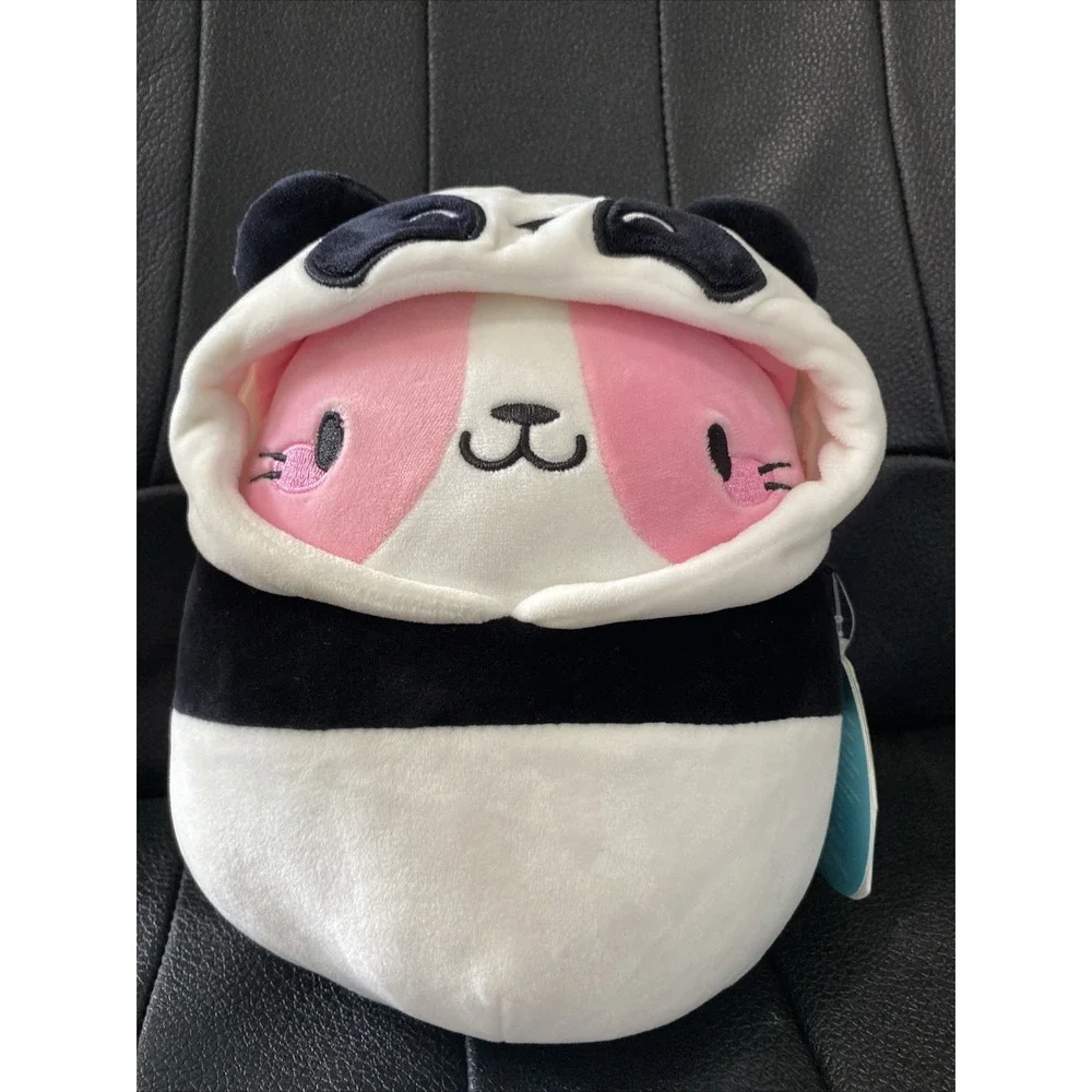 Squishmallows 20cm Joxtine the Cat in Panda Costume Plush